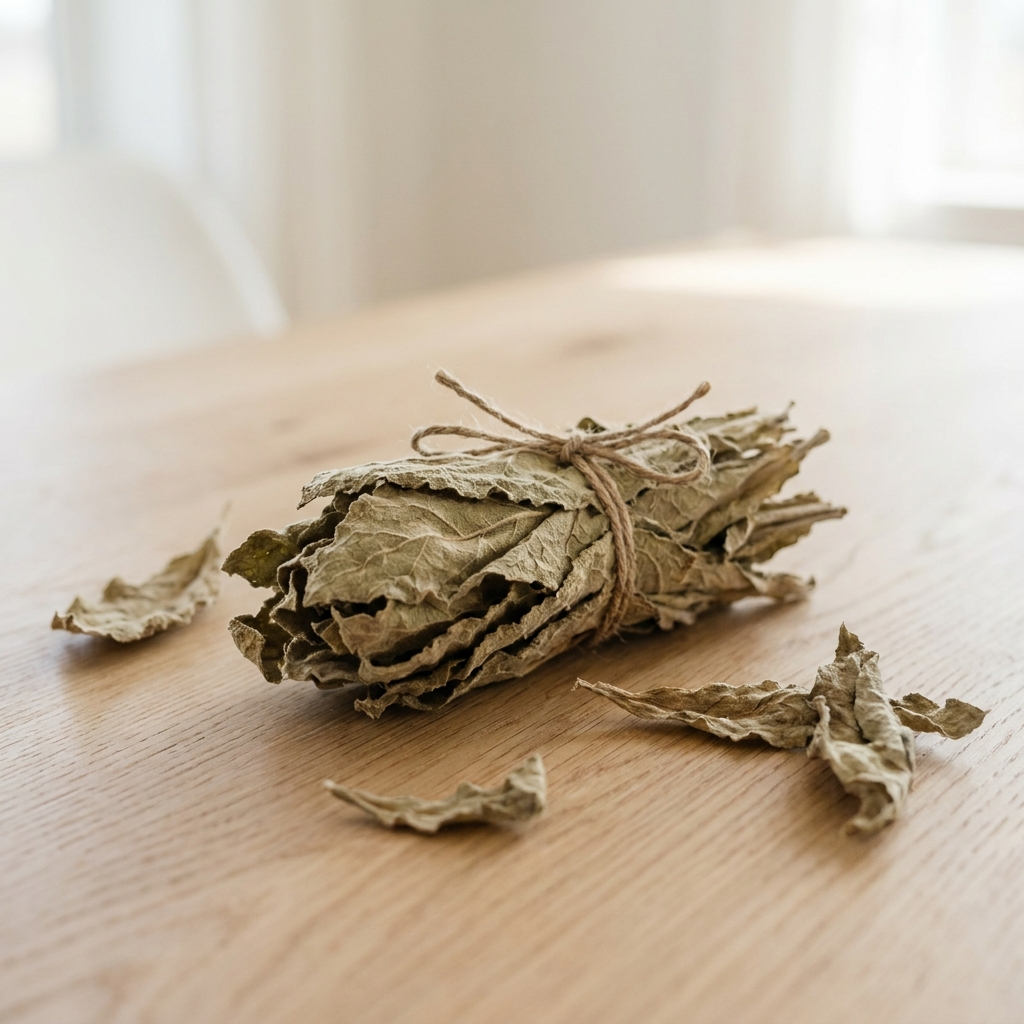Dried mullein leaf