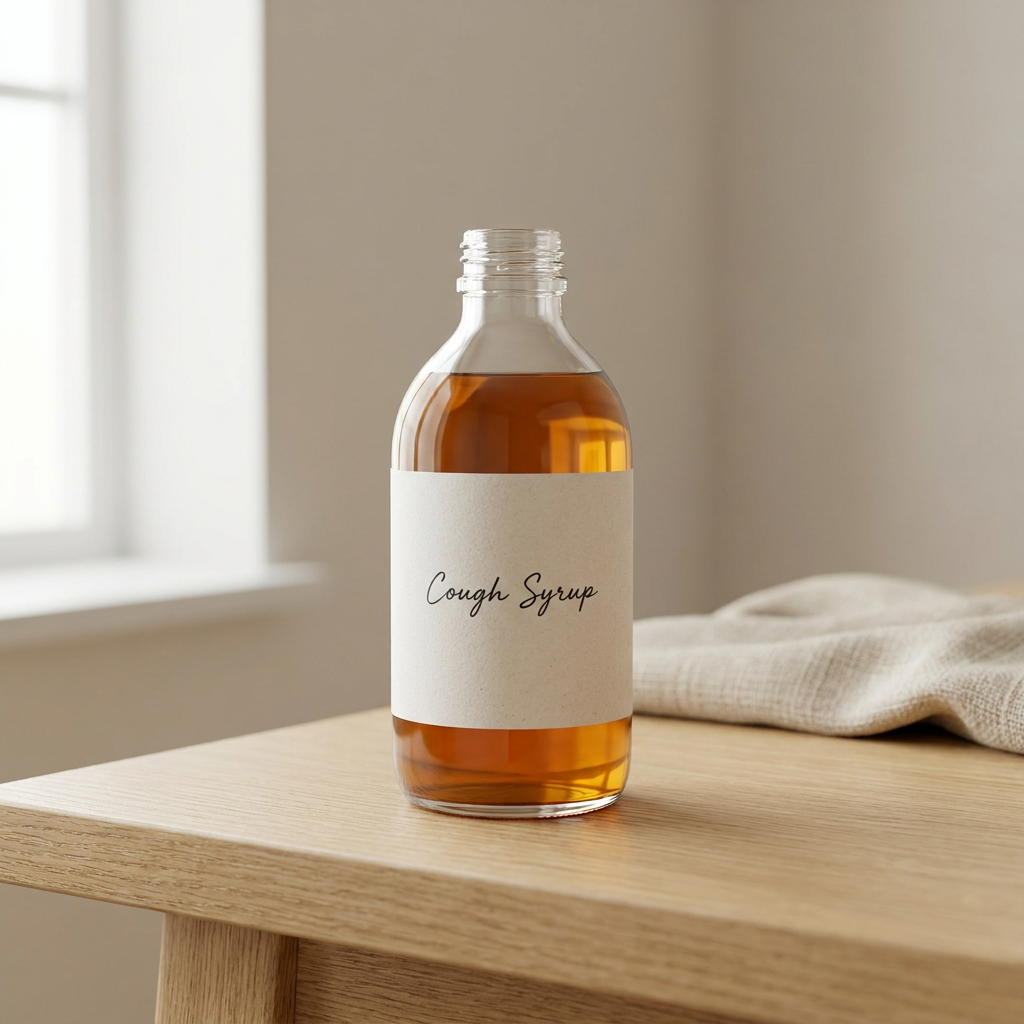 Drugstore cough syrup